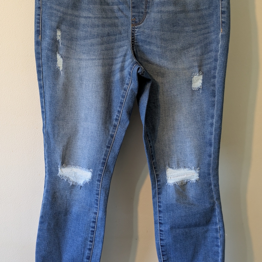 6 For $20 Blue Skinny Jeggings Size 8